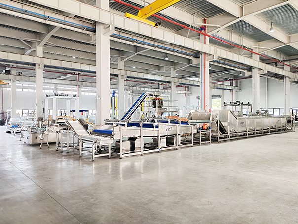 尼為車間設備調試階段